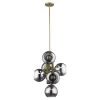 Lunette 6-Light Aged Brass Pendant by Trend Lighting 2 Lunette 6-Light Aged Brass Pendant by Trend Lighting -Halo Shop aged brass trend lighting chandeliers tp20035ab 64 1000