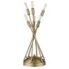 Perret 19 in. 6-Light Aged Brass Table Lamp by Trend Lighting -Halo Shop aged brass trend lighting lamp bases tt80025ab 64 1000
