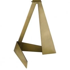 Stratos 25.25 in. 1-Light Aged Brass Table Lamp by Trend Lighting -Halo Shop aged brass trend lighting table lamps tt80010ab 4f 1000