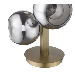 Lunette 24 in. 4-Light Aged Brass Table Lamp by Trend Lighting -Halo Shop aged brass trend lighting table lamps tt80041ab 1f 1000