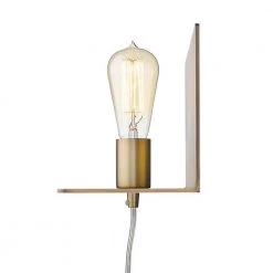 Arris 1-Light Aged Brass Sconce by Trend Lighting -Halo Shop aged brass trend lighting wall sconces tw40071ab 4f 1000