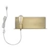 Arris 1-Light Aged Brass Sconce by Trend Lighting -Halo Shop aged brass trend lighting wall sconces tw40072ab 64 1000