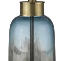 Trend Home 31 in. Blue Glass Table Lamp by Trend Lighting -Halo Shop blue trend lighting table lamps tt80165 1f 1000
