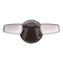 ESF 15-Watt 4000K Bronze Outdoor Integrated LED Dusk to Dawn Flood Light by Halo