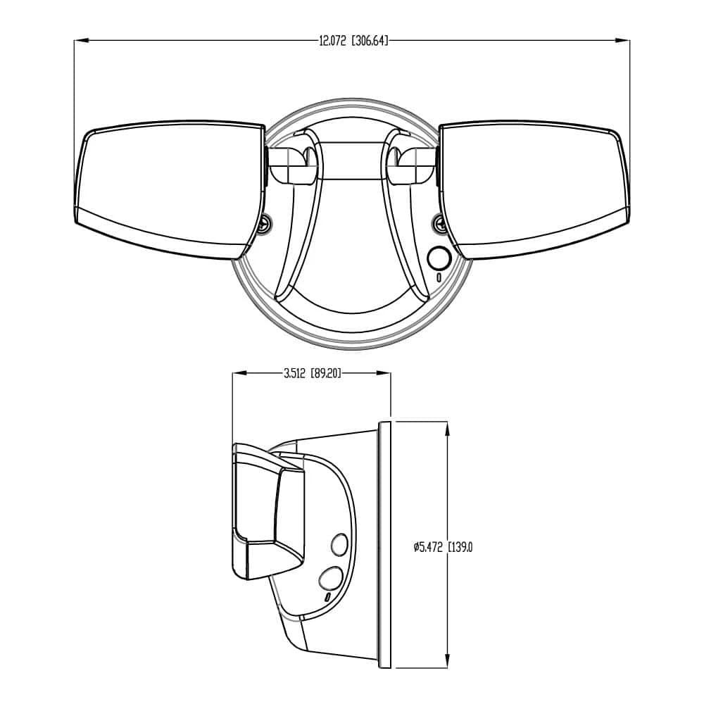 ESF 23.9-Watt 4000K Bronze Outdoor Integrated LED Flood Light by Halo 4 ESF 23.9-Watt 4000K Bronze Outdoor Integrated LED Flood Light by Halo - Image 2
