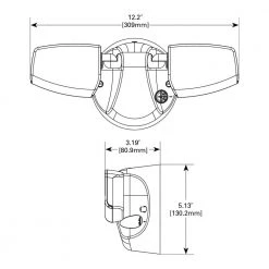 Bronze Outdoor Integrated LED Dusk to Dawn Flood Light with Selectable Color Temperature by Halo 14 Bronze Outdoor Integrated LED Dusk to Dawn Flood Light with Selectable Color Temperature by Halo -Halo Shop bronze halo flood lights ft28vcib 1d 1000