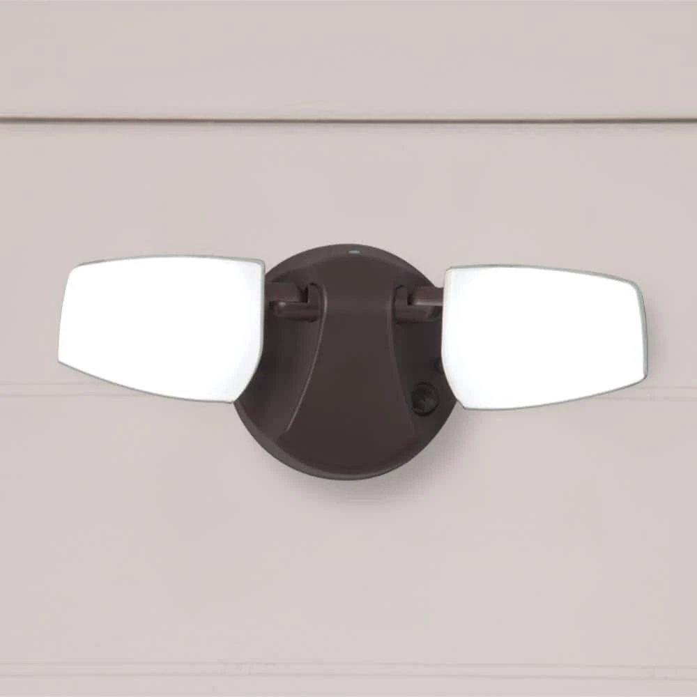 Bronze Outdoor Integrated LED Dusk to Dawn Flood Light with Selectable Color Temperature by Halo 8 Bronze Outdoor Integrated LED Dusk to Dawn Flood Light with Selectable Color Temperature by Halo - Image 6