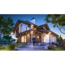 180-Degree Bronze Smart Bluetooth Tunable CCT Motion Activated Outdoor LED Flood Light and Dimmer Switch by Halo -Halo Shop bronze halo flood lights mst20b apswitch 76 1000