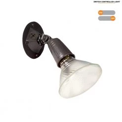 150-Watt Bronze Outdoor Single-Head Security Flood Light by Halo -Halo Shop bronze halo flood lights mt125 c3 1000