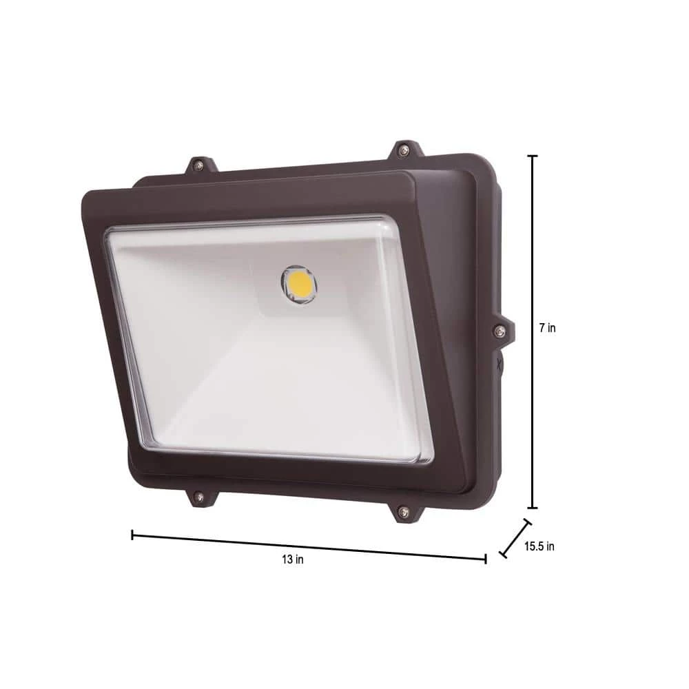 5,500 Lumen High Output LED Commercial Flood Light by Halo 5 5,500 Lumen High Output LED Commercial Flood Light by Halo - Image 3