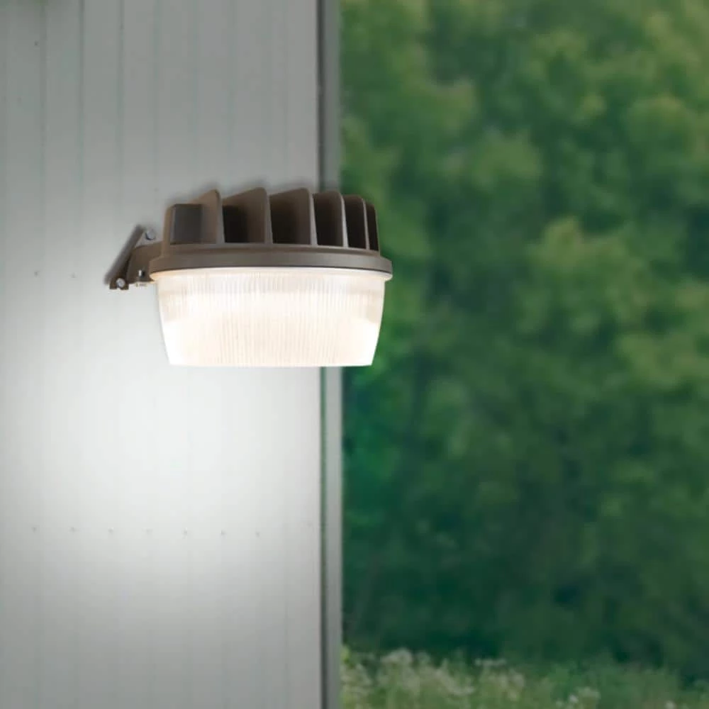 30-Watt Bronze Outdoor Integrated LED Dusk to Dawn Security Area Light with Integral Photocontrol Sensor by Halo 10 30-Watt Bronze Outdoor Integrated LED Dusk to Dawn Security Area Light with Integral Photocontrol Sensor by Halo - Image 8
