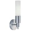 Generations 1-Light Brushed Nickel ADA Wall Sconce With Frosted Opal Shade by Trend Lighting 2 Generations 1-Light Brushed Nickel ADA Wall Sconce With Frosted Opal Shade by Trend Lighting -Halo Shop brushed nickel trend lighting wall sconces tw1055a 1 64 1000