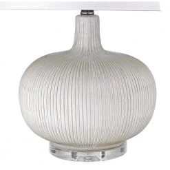 Trend Home 22 in. Cream Ceramic Table Lamp by Trend Lighting -Halo Shop cream trend lighting table lamps tt80156 4f 1000