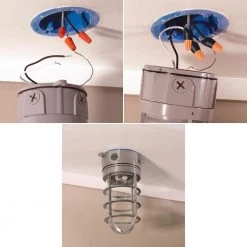 100-Watt Gray Incandescent Outdoor Flush-mount Vapor Tight Light Fixture by Halo -Halo Shop gray halo outdoor flush mount lights vt100g fa 1000