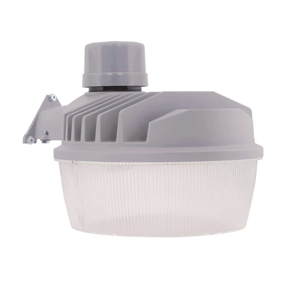 ALS 77-Watt Grey Outdoor Integrated LED Dusk to Dawn Security Area Light with Built-In Photocell, 10000 Lumens, 4000K by Halo 2 ALS 77-Watt Grey Outdoor Integrated LED Dusk to Dawn Security Area Light with Built-In Photocell, 10000 Lumens, 4000K by Halo