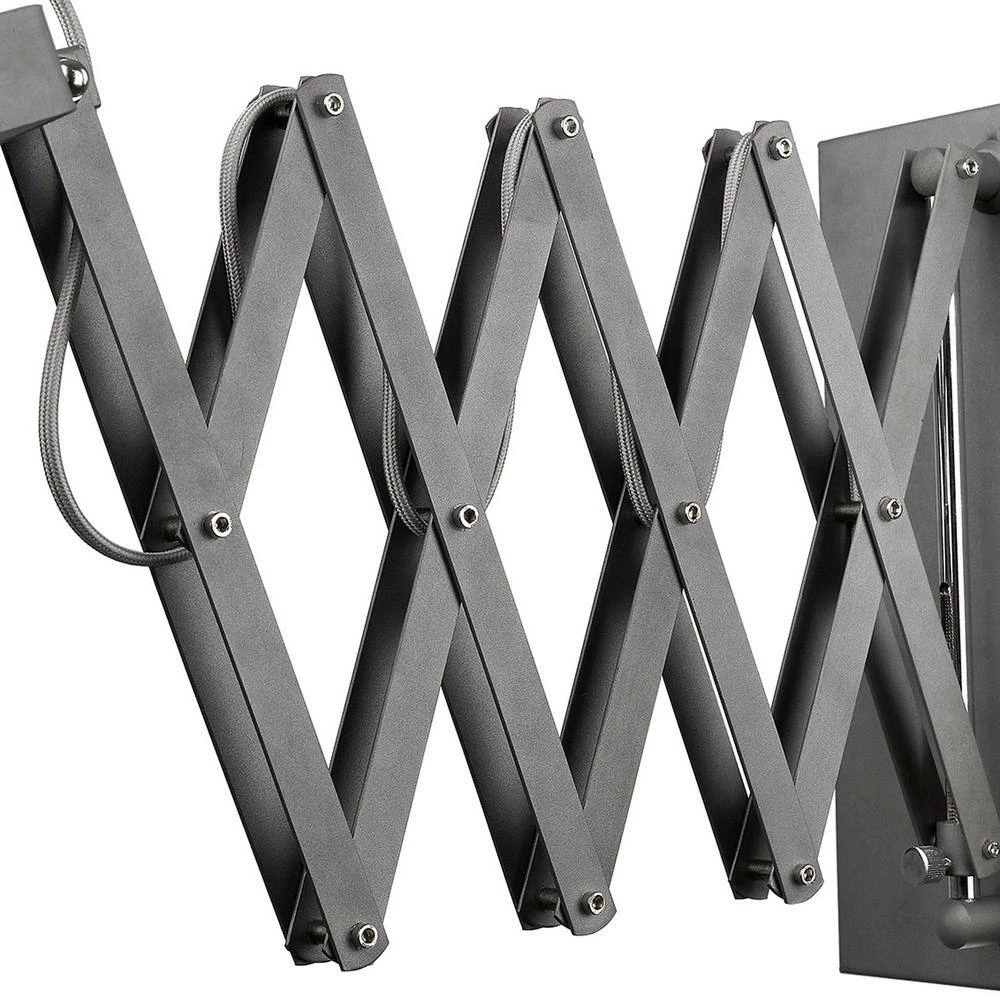 Plexus 1-Light Gray Sconce by Trend Lighting 5 Plexus 1-Light Gray Sconce by Trend Lighting - Image 3