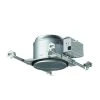 E26 6 in. Aluminum Recessed Lighting Housing for New Construction Shallow Ceiling, Insulation Contact, Air-Tite by Halo -Halo Shop halo recessed lighting housings e27icat 64 1000