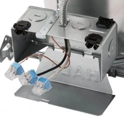 E26 5 in. Air-Tite IC Rated New Construction Aluminum Recessed Housing for Ceiling, Insulation Contact by Halo -Halo Shop halo recessed lighting housings e5icat 40 1000