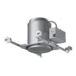 Halo Shop 7 E26 5 in. Air-Tite IC Rated New Construction Aluminum Recessed Housing for Ceiling, Insulation Contact by Halo