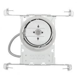 6 in. Aluminum Recessed Lighting Housing for New Construction Shallow Ceiling, Insulation Contact, Air-Tite (6-Pack) by Halo -Halo Shop halo recessed lighting housings h27icat 6pk a0 1000