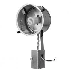 H27 6 in. Aluminum Recessed Lighting Housing for Remodel Shallow Ceiling, Insulation Contact, Air-Tite by Halo -Halo Shop halo recessed lighting housings h27ricat 40 1000