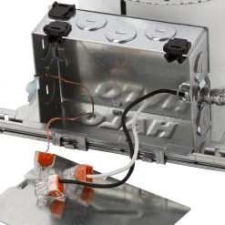 6 in. Non-IC Rated New Construction Recessed Housing Lighting for Shallow Ceiling by Halo -Halo Shop halo recessed lighting housings h27t 40 1000