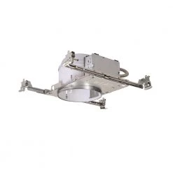 6 in. Non-IC Rated New Construction Recessed Housing Lighting for Shallow Ceiling by Halo