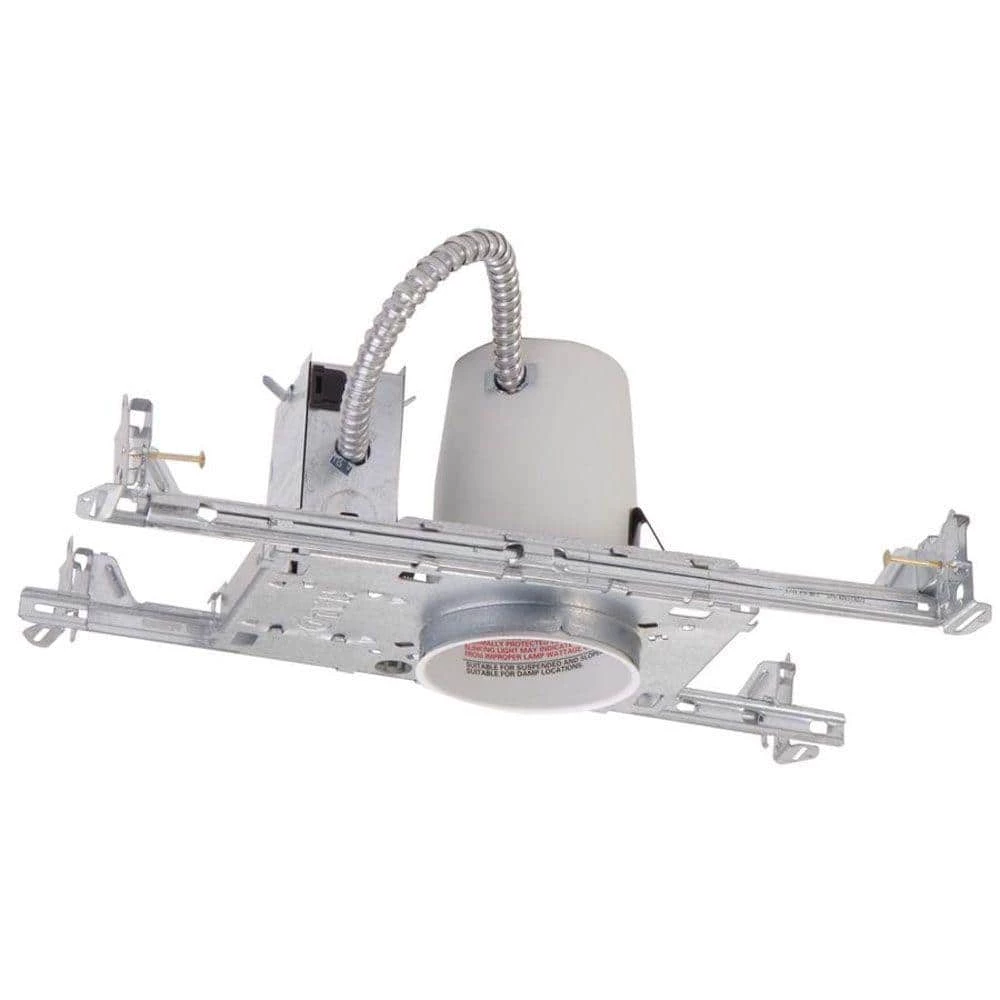 H36 3 in. Steel Recessed Lighting Housing for New Construction Ceiling, No Insulation Contact, Air-Tite, GU10 Socket by Halo 3 H36 3 in. Steel Recessed Lighting Housing for New Construction Ceiling, No Insulation Contact, Air-Tite, GU10 Socket by Halo