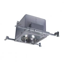 6 in. Aluminum New Construction IC Rated Recessed Housing Lighting for Sloped Ceiling by Halo