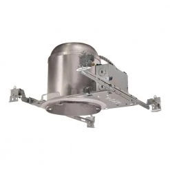 H750 6 in. Aluminum LED Recessed Lighting Housing for New Construction Ceiling, T24, IC Rated, Air-Tite (6-Pack) by Halo