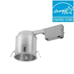 H750 6 in. Aluminum Recessed Lighting Housing for Remodel Ceiling LEDT24 CompliantConnectors, InsulationContact, AirTite by Halo 11 H750 6 in. Aluminum Recessed Lighting Housing for Remodel Ceiling LEDT24 CompliantConnectors, InsulationContact, AirTite by Halo -Halo Shop halo recessed lighting housings h750ricat 1d 1000