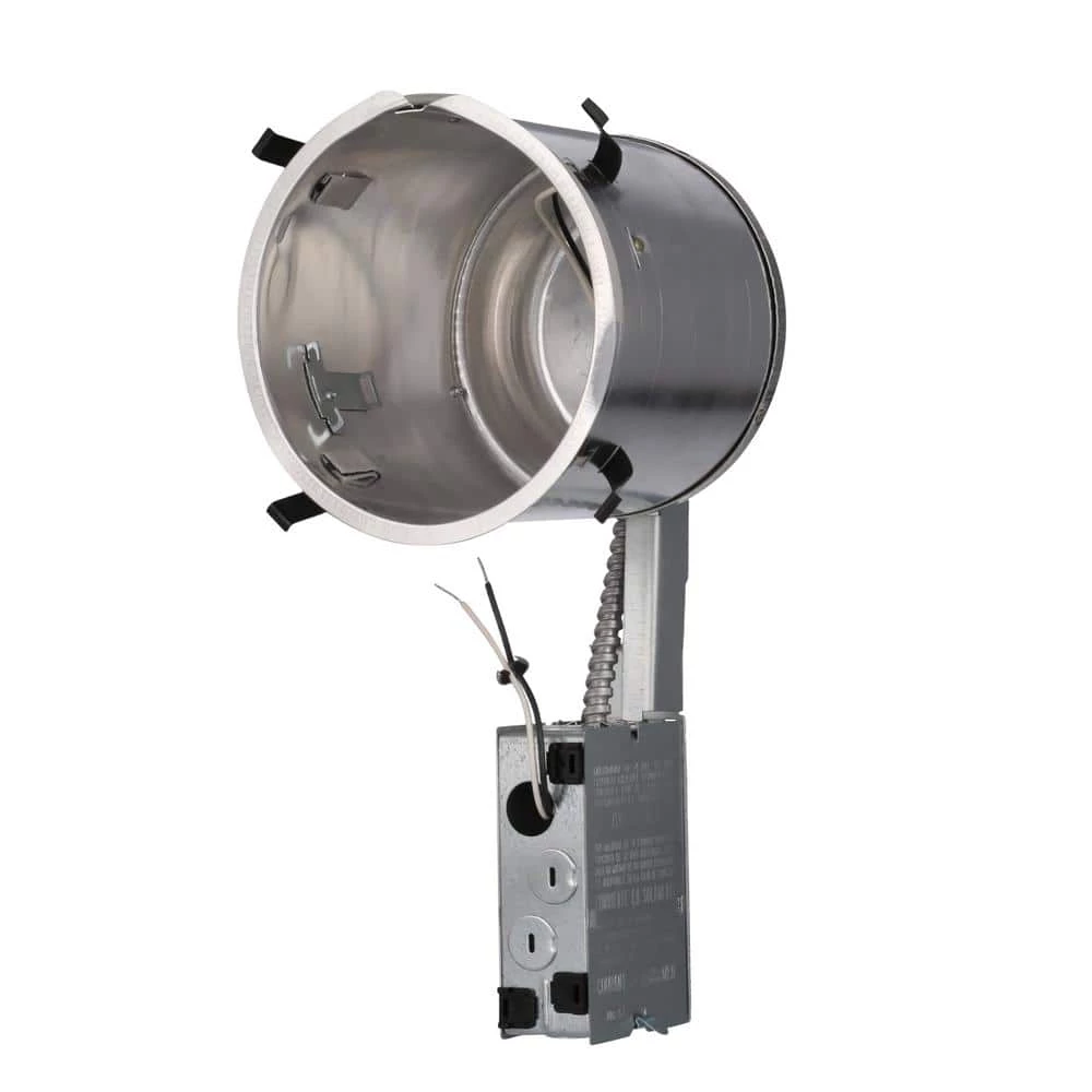 H750 6 in. Aluminum Recessed Lighting Housing for Remodel Ceiling LEDT24 CompliantConnectors, InsulationContact, AirTite by Halo 5 H750 6 in. Aluminum Recessed Lighting Housing for Remodel Ceiling LEDT24 CompliantConnectors, InsulationContact, AirTite by Halo - Image 3