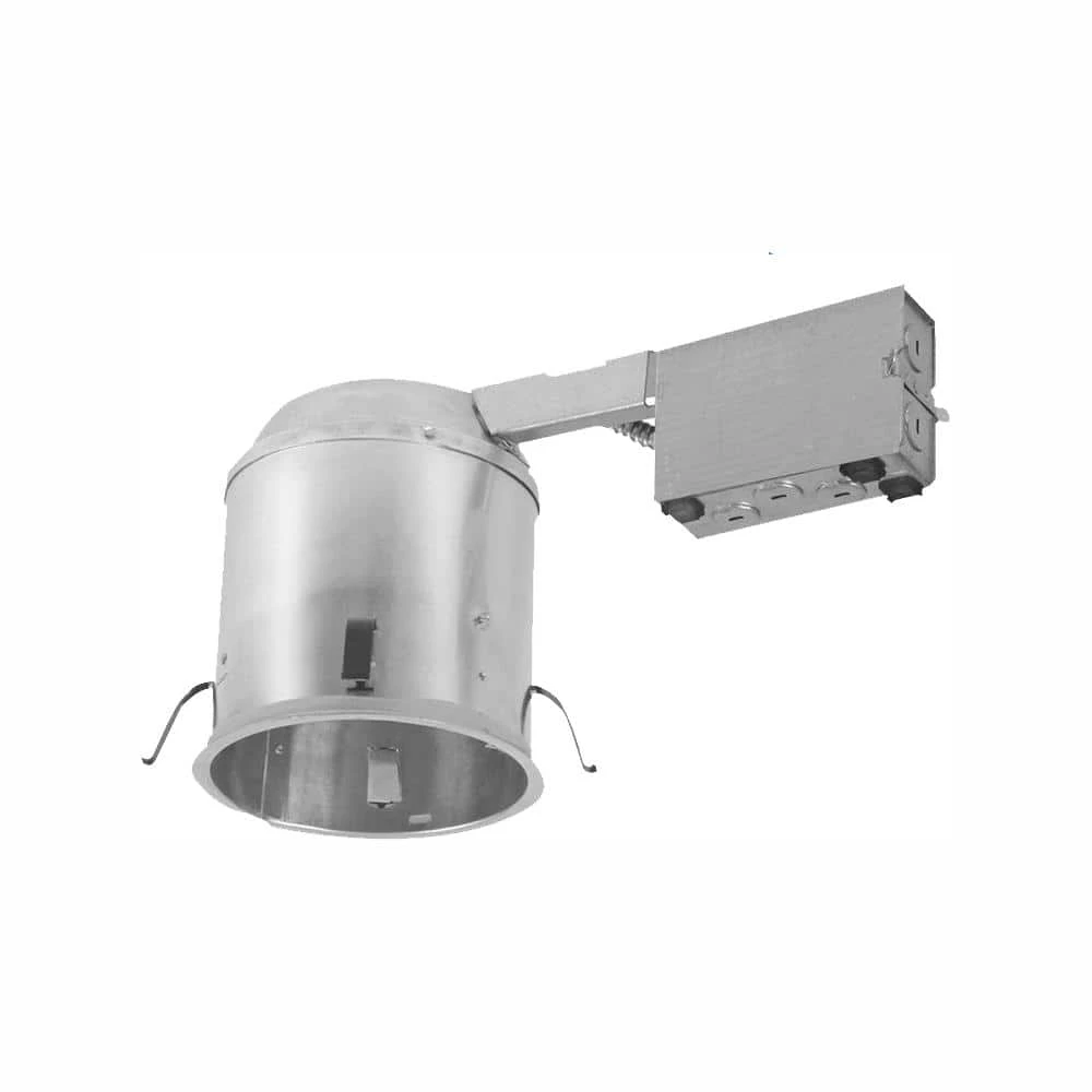 H750 6 in. Aluminum Recessed Lighting Housing for Remodel Ceiling LEDT24 CompliantConnectors, InsulationContact, AirTite by Halo 3 H750 6 in. Aluminum Recessed Lighting Housing for Remodel Ceiling LEDT24 CompliantConnectors, InsulationContact, AirTite by Halo