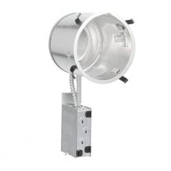 H750 6 in. Aluminum LED Recessed Lighting Housing for Remodel Ceiling, T24 Compliant, IC Rated, Air-Tite (6-Pack) by Halo 13 H750 6 in. Aluminum LED Recessed Lighting Housing for Remodel Ceiling, T24 Compliant, IC Rated, Air-Tite (6-Pack) by Halo -Halo Shop halo recessed lighting housings h750ricat 6pk 1d 1000