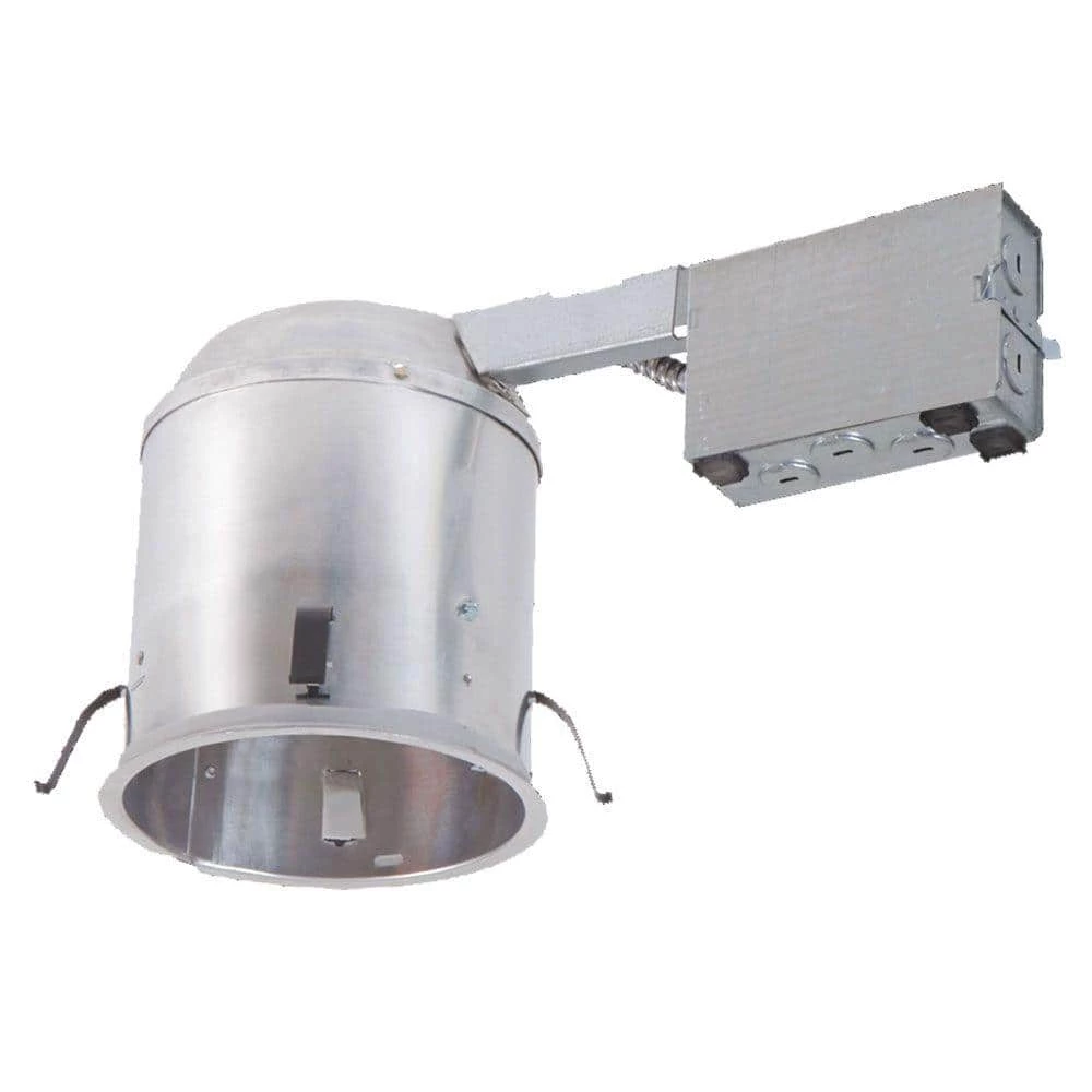 H750 6 in. Aluminum LED Recessed Lighting Housing for Remodel Ceiling, T24 Compliant, IC Rated, Air-Tite (6-Pack) by Halo 8 H750 6 in. Aluminum LED Recessed Lighting Housing for Remodel Ceiling, T24 Compliant, IC Rated, Air-Tite (6-Pack) by Halo - Image 6