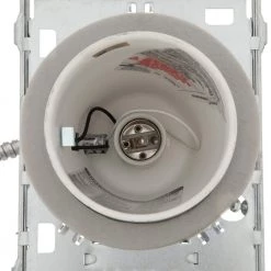 H99 4 in. Steel Recessed Lighting Housing for New Construction Ceiling, No Insulation Contact, Air-Tite by Halo -Halo Shop halo recessed lighting housings h99tat 1d 1000