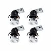 RA 4 in. (4-Pack) Remodel Ceiling Housing and (4-Pack) Dimmable White Integrated LED Recessed Spotlight Kit by Halo -Halo Shop halo recessed lighting kits h245ricatra406930wh 4pk 64 1000