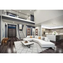 HLB 6 in. Square Color Selectable New Construction or Remodel Canless Recessed Integrated LED Kit by Halo -Halo Shop halo recessed lighting kits hlb6s099fs1emwr c3 1000