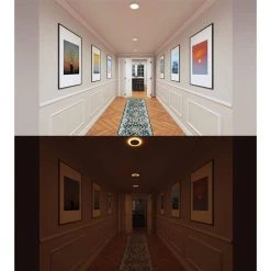 RL6-DM 6 in. White New Construction Integrated LED Recessed Night Light Retrofit Module Kit w/Selectable CCT 1000 Lumens by Halo -Halo Shop halo recessed lighting kits rl6069nlwhdmr 1f 1000