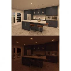 RL6-DM 6 in. White New Construction Integrated LED Recessed Night Light Retrofit Module Kit w/Selectable CCT 1000 Lumens by Halo -Halo Shop halo recessed lighting kits rl6069nlwhdmr 44 1000