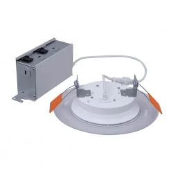 RL6-DM 6 in. White New Construction Integrated LED Recessed Night Light Retrofit Module Kit w/Selectable CCT 1000 Lumens by Halo -Halo Shop halo recessed lighting kits rl6069nlwhdmr 66 1000