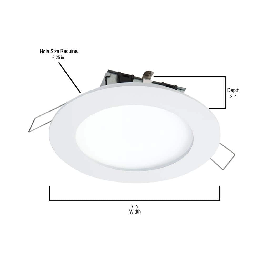 SMD-DM 4 in. 3000K Remodel Canless Recessed Integrated LED Kit by Halo 6 SMD-DM 4 in. 3000K Remodel Canless Recessed Integrated LED Kit by Halo - Image 4