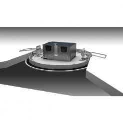 SMD-DM 6 in. 3000K Remodel Canless Lens White Round Integrated LED Recessed Light Kit Surface Mount Trim Kit by Halo -Halo Shop halo recessed lighting kits smd6r6930whdm 4f 1000