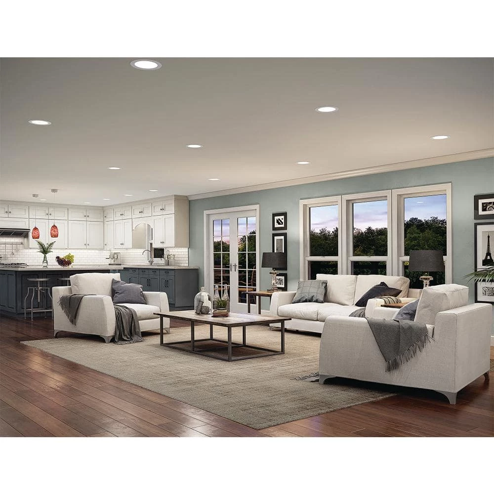 SMD-DM 6 in. 5000k Color Temperature Remodel Canless Recessed Integrated LED Kit by Halo 5 SMD-DM 6 in. 5000k Color Temperature Remodel Canless Recessed Integrated LED Kit by Halo - Image 3