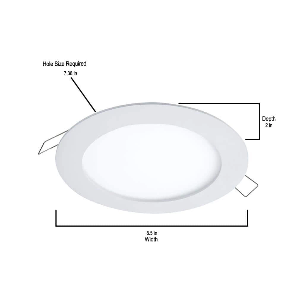 SMD-DM 6 in. 5000k Color Temperature Remodel Canless Recessed Integrated LED Kit by Halo 7 SMD-DM 6 in. 5000k Color Temperature Remodel Canless Recessed Integrated LED Kit by Halo - Image 5