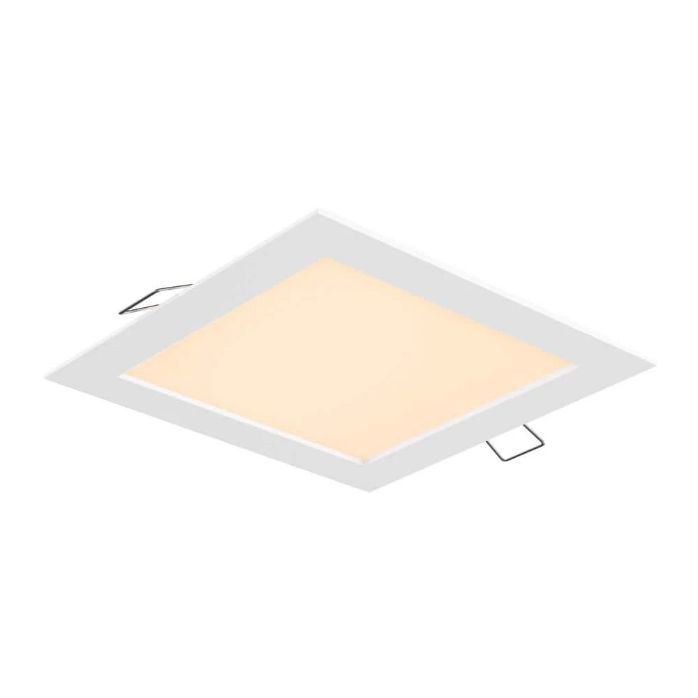 SMD-DM 6 in. Square Canless 3000k Color Temperature Remodel Integrated LED Recessed Light Kit by Halo 9 SMD-DM 6 in. Square Canless 3000k Color Temperature Remodel Integrated LED Recessed Light Kit by Halo - Image 7