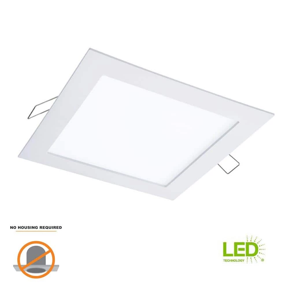 SMD-DM 6 in. Square 5000k Color Temperature Remodel Canless Recessed Integrated LED Kit by Halo 10 SMD-DM 6 in. Square 5000k Color Temperature Remodel Canless Recessed Integrated LED Kit by Halo - Image 8