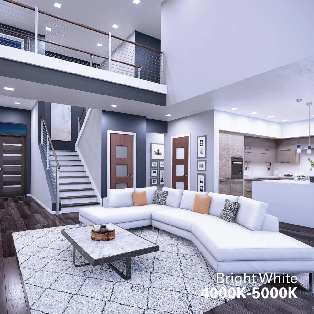 SMD-DM 6 in. Square 5000k Color Temperature Remodel Canless Recessed Integrated LED Kit by Halo 4 SMD-DM 6 in. Square 5000k Color Temperature Remodel Canless Recessed Integrated LED Kit by Halo - Image 2