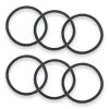 6 in. Recessed Ceiling Light Gasket Kit for California Title 24 by Halo -Halo Shop halo recessed lighting parts and accessories ga attrim 6pk 64 1000