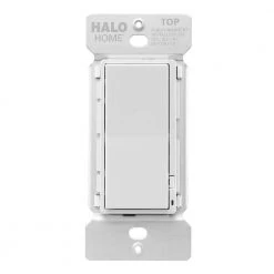 In-Wall Bluetooth Wireless Remote Control Accessory ON/OFF Switch, White by Halo